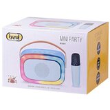 Trevi karaoke 10W, mini dimenzije, disco rasvjeta, mikrofon, roze XR 8A01 | shoptok.hr