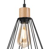  Brilagi - Luster na kablu WOODY BASKET 1xE27/60W/230V hrast | Eponuda.com