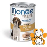 Monge fresh Adult Chicken 400g, Mokra Hrana sa Piletinom za Odrasle Pse Cene