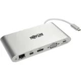 U442-DOCK1 priključna stanica i replikator porta za prijenosno računalo Žičano USB 3.2 Gen 1 (3.1 Gen 1) Type-C Srebro
