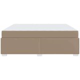 Konstrukcija postelje z vzmetnico Kapučino 180 x 200 cm blago, (5000126421) | Shoptok.si