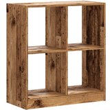 Maison Chic Knjižna omara - Knjižni regal starinski les 68,5x32x75 cm inženirski les, (21724506) Cene