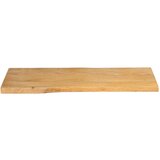 vidaXL Mizna plošča 100x40x3,8 cm naraven rob trden mangov les | Shoptok.si