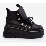 Zazoo 3416 Leather Women's Sports Shoes Black | Eponuda.ba