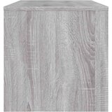 TV ormarić siva boja hrasta 120 x 34 x 37 cm konstruirano drvo | shoptok.hr