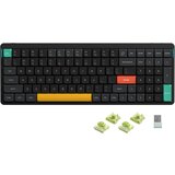 Nuphy Air96 V2 Brezžična Mehanska Tipkovnica / Slim Basalt Black Aloe Switch, (22126143) | Shoptok.si
