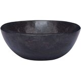 vidaXL Umivalnik črn 53x40x15 cm marmor | Shoptok.si