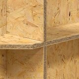  Osnovica za terarij s policom Smeđa 60 x 30 x 50 cm OSB | shoptok.hr