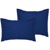  De Dark Blue Dark Blue Oxford Satin Pillowcase Set (2 Pieces) | ePonuda.com