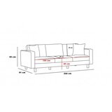  Sofa trosed Berlin Cream Gold | ePonuda.com