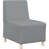 SOFA Stolica Svijetlo Siva 55 cm Tkanina 3 pcs Svjetlosiva | shoptok.hr