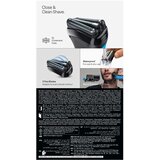 Braun brivnik Series 3 310BT s priponko za obrezovanje brade za mokro ali suho uporabo, modra | Shoptok.si