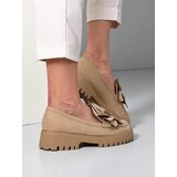 Resti Eco suede women's moccasins with Floverse flower | shoptok.hr