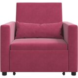 SOFA na razvlačenje Singl s kotačima boja crnog vina Baršun | Eponuda.ba