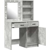 vidaXL set 2 siva beton mdf z betonskim učinkom kompaktna shranjevanje | Shoptok.si