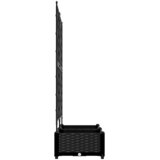  Vrtna saksija 2 pcs Crna 80 x 40 x 125,5 cm Plastika | Eponuda.ba