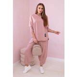 Kesi Cotton tracksuit dark pink Cijene