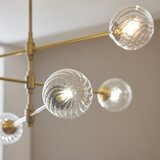  Endon 114039 - Luster na šipci 6xG9/3,2W/230V zlatna | Eponuda.com