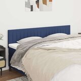  Posteljno vzglavje 2 kosa modro 80x5x78/88 cm blago Cene