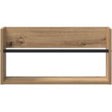 Polica za časopise Zidne 2 pcs Umjetnički hrast 60 x 12 x 30 cm | shoptok.hr