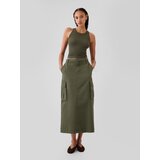 GAP Midi skirt with pockets Utility Cargo - Women's Cene