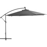  Previsni senčnik z aluminijastim drogom 350 cm antracitne barve | Shoptok.si