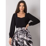 RUE PARIS Blouse-RO-BZ-B01.09-black | Shoptok.si