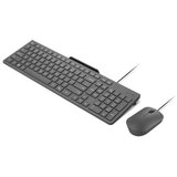 Lenovo 310 USB Combo Keyboard and Mouse US English 103P Black ( GX31R09795 ) Cene