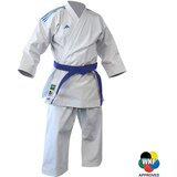 PrideShop Karate Kata kimona Adidas - Shori Premier League WKF - Bela z modrimi črtami , 160 | Shoptok.si