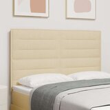  Naslon za glavu s Linijama Krem 140 cm Tkanina | shoptok.hr