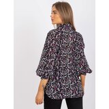 ZULUNA Blouse-CHA-BZ-3303-1.34-black-pink | shoptok.hr