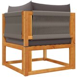 vidaXL 6-dijelna set vrtnih sofa s jastucima masivno bagremovo drvo | shoptok.hr