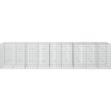  Gabion s žicom debljine 5 mm i mrežom 5x10 cm 450x20x100 cm | shoptok.hr