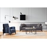 Atelier Del Sofa Trosed Petra 3 212x86x69cm Antracit | Eponuda.ba