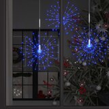  Božićno svjetlo s izgledom vatrometa plavo 20 cm 140 LED | shoptok.hr