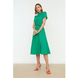 Trendyol Green Belted Sleeve Detailed Dress | ePonuda.com
