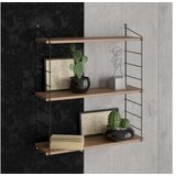 Woody Fashion Polica Armoni 3'lu Walnut | ePonuda.com