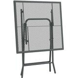  Vrtna garnitura - 5-dijelni vrtni blagovaonski set ekspandirani metal antracit - Dužina stola 60 cm 4 | shoptok.hr