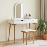  Set toaletnog stolića FAUSKE 3 kom. Bijela 100 x 50 x 143 cm Cijene