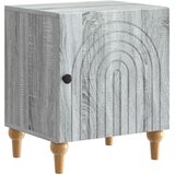  Noćni ormar Siva sonoma 43 x 34,5 x 50 cm Konstruirano drvo | Eponuda.com