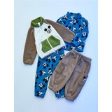 Sinsay Flis jogger hlače sa sherpa džepovima i vezom Mickey Mouse Cijene