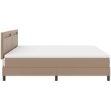 Krevet s opruga kutije s madracem Boja cappuccina 200 x 200 cm | shoptok.hr