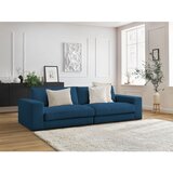 Bobochic Paris Tamno plava sofa od samta 274 cm Leonard – | shoptok.hr