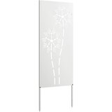  Privatnost u vrtu Bijelo 50 x 140 cm Hladno valjana čelična | Eponuda.com