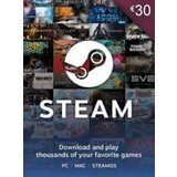 Steam Gift Card Steam Wallet Gift Card 30 EUR Steam Key EUROPE | ePonuda.com