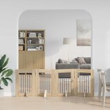  Vrata za pse s postoljem 4 pcs Hrast sonoma 60 x 80 cm | shoptok.hr