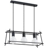  Visilica na sajli NETI 3xE27/15W/230V crna | Eponuda.com