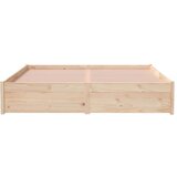  Za krevet od masivnog drva 150x200 cm 5FT veliki bračni | shoptok.hr