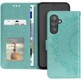 AVIZAR mandala flower case za samsung galaxy A26 wallet with tassel, zelena, (5000012382) | Shoptok.si