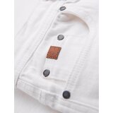 Ombre Men's denim shorts with a classic cut - white | Shoptok.si